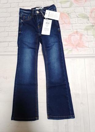 Джинсы 128 джинсовые штаны скины name it skinny indigo индиго