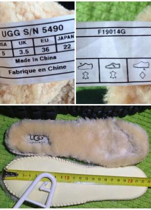 Сапоги зимние кожаные  ugg brooks shearling sheepskin s/n 549010 фото