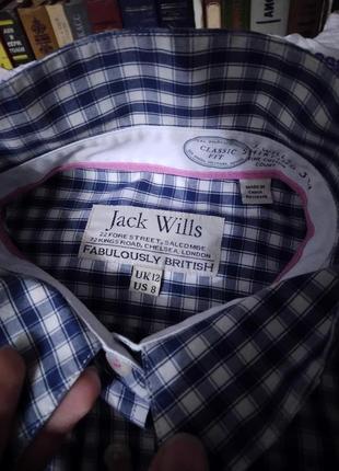 Стильна сорочка в клітинку jack wills7 фото