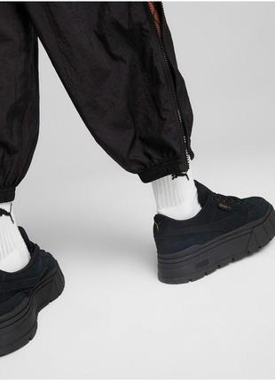 Женские замшевые кроссовки suede mayze stack platform | puma8 фото