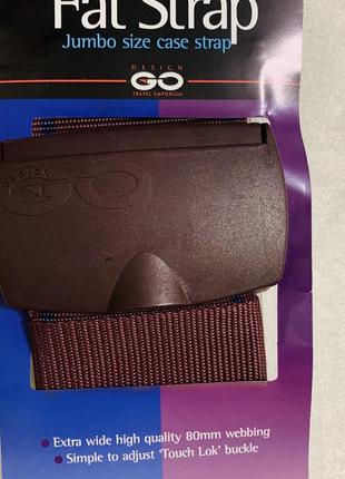 Новий ремінь для валізи design go travel emporium  fat strap jumbo size case strap8 фото