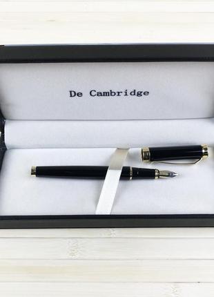 Перьевая ручка в подарочном футляре de cambridge