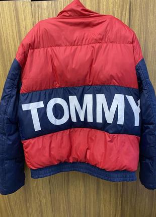 Пуховик  двухсторонний tommy hilfiger