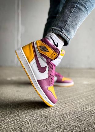 Жіночі кросівки nike air jordan 1 May og brotherhood 🔥 smb