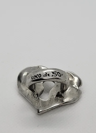 Кольцо uno de 50 heart ring7 фото