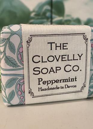 Органика натуральное мыло мята британия 🇬🇧 the clovelly soap co.2 фото