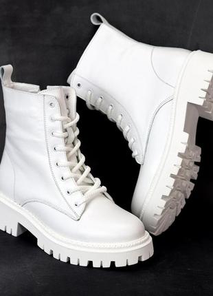 ❤️ кожаные зимние ботинки