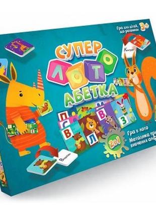 Настільна гра danko toys лото азбука дт-ла-06-43