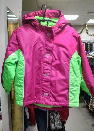 Куртка, лыжная, на девочку, lupilu, водонепроницаемая, на рост 98-104, зимняя, теплая, 151272 фото