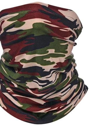 Бафф военный камуфляжный шарф бандана милитари трансформер