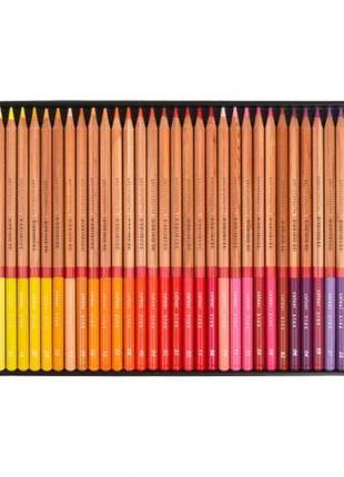 Олівці кольорові 100 кольорів "marco" renoir fine art у металевій коробці 3100-100tn3 фото