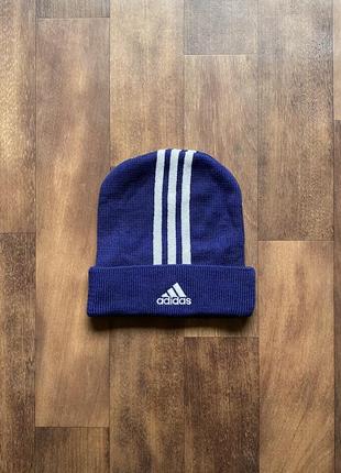 Шапка adidas original vintage синя оригінал1 фото