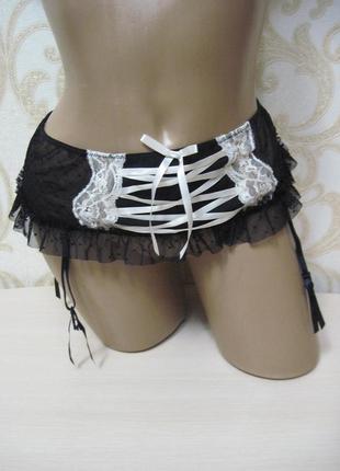 Красивый пояс для чулок h&m