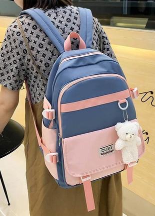 Школьный рюкзак для подростка городской, молодежный рюкзак портфель для школы ранец6 фото