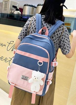 Шкільний рюкзак для підлітка міський, молодіжний рюкзак портфель для школи7 фото