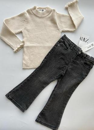Джинси zara (джинсы, штаны) для дівчинки4 фото