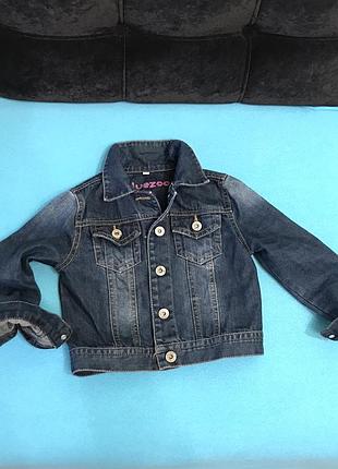 Джинсовка на 5-6 років бавовна