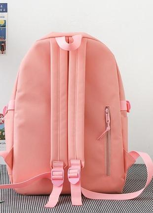 Набор 5в1 подростковый школьный рюкзак шоппер пенал сумочки5 фото