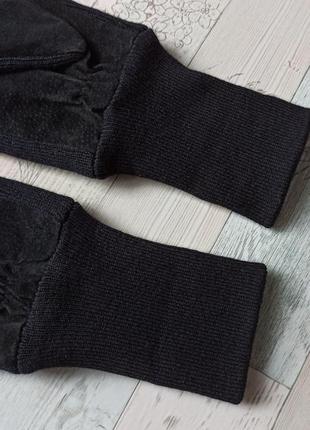 Теплые мужские замшевые перчатки р м