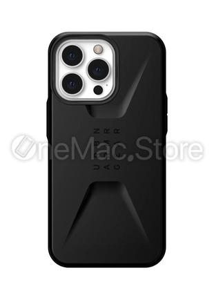 Чохол uag civilian для iphone 13 pro (чорний/black)