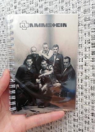 Блокнот rammstein2 фото