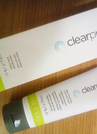 Маска на основі вугілля clearproof mary kay, мері кей