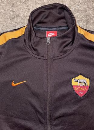 Олимпийка nike as roma, оригинал, размер m3 фото