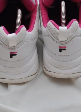 Жіночі шкіряні оригінальні кросівки fila7 фото