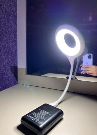 Яркая led портативная usb лампа, сложная светодиодная2 фото