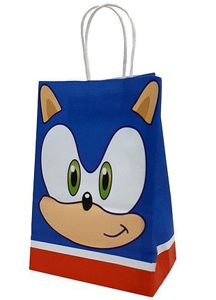 Фірмовий подарунковий пакет сонік sonic