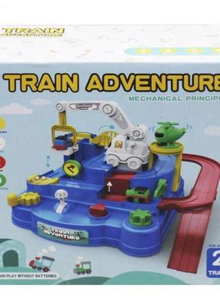 Ігровий трек-паркінг "train adventure"