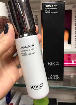 Prime & fix kiko milano праймер кіко фіксатор кіко мілано