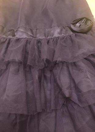 Нарядное  платье h&m на 7-лет 3