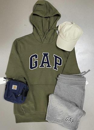 Теплые худи на флисе от gap