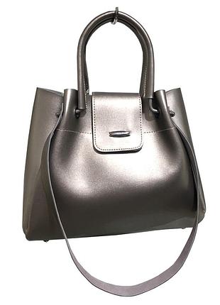 Сумка женская темно-серая (графит).