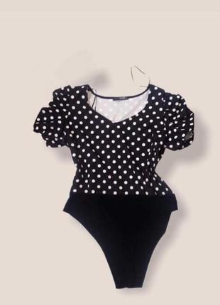 Красивое боди в горох