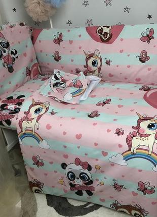 Комплект постельного белья baby comfort кроха сказочные зверята1 фото