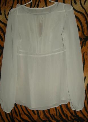Супер блуза белого цвета"atmosphere"р.10-95грн.4 фото