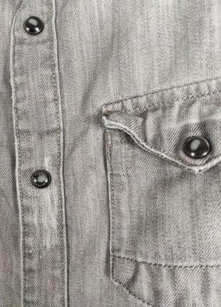 Джинсовая рубашка all saints