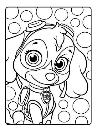 Книжка-раскраска щенячий патруль "настоящие герои" 228007 на укр. языке