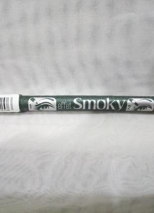Bourjois effet smoky 82 sparkling emerald,олівець для очей.