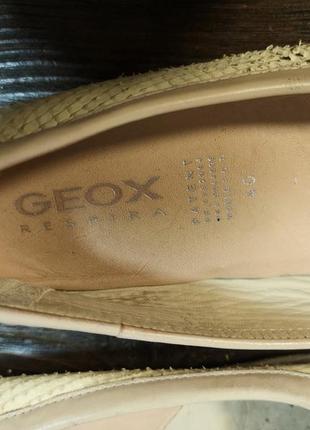 Туфлі фірмові geox, 40 (26 см), шкіра, хв загр, оч хор упоряд!4 фото