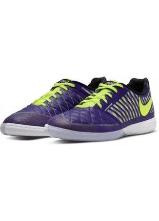Бутси футбольні для гри в залі чоловік. nike lunargato ii ic (арт. 580456-070)