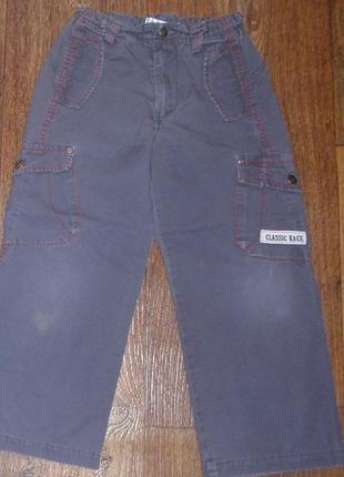 Джинси катонновые для дитини 4-5 років.довжина 63 див.
