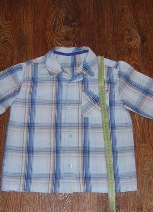 Рубашка ткань х/б на ребёнка до 4-5 лет