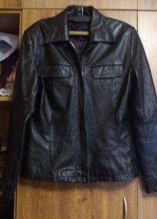 Курточка пиджачок из натуральнной кожи