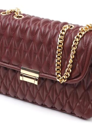 Модная женская сумка vintage 18712 коричневый