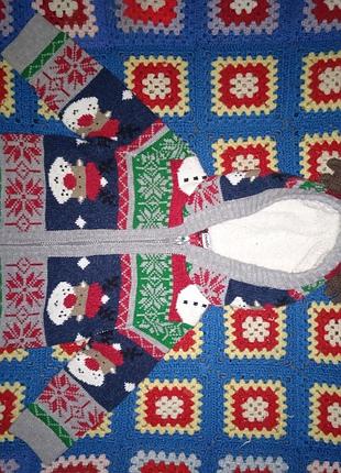 Детский новогодний свитерик❄️☃️🎄 2