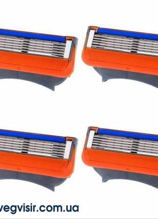 Сменные кассеты для бритья gillette fusion лезвия для станка 5 лезвий картридж