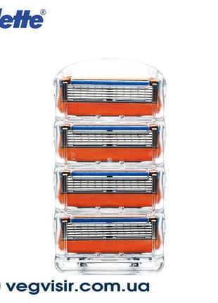 Сменные кассеты для бритья gillette fusion лезвия для станка 5 лезвий картридж